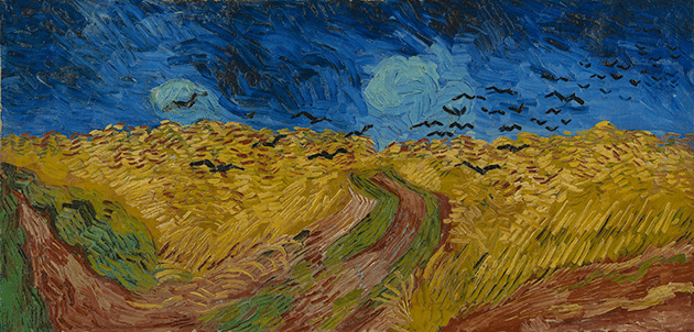 Vincent van Gogh, Wheatfield with Crows, 1890, Vincent van Gogh Foundation, Amsterdam Image: akg-images
